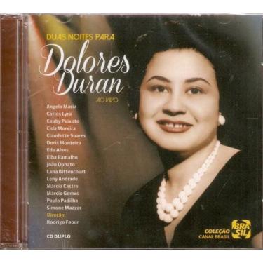 Imagem de Cd Duplo Dolores Duran - Duas Noite Para / Ao Vivo - coqueiro