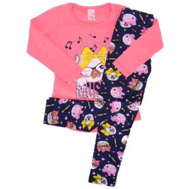 Imagem de Roupa Infantil Inverno Conjunto Meia Estação Menina Infantil - ANALÊ, 