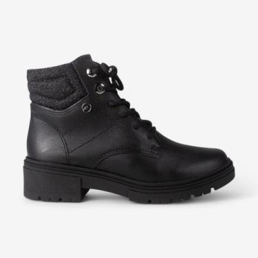 Imagem de Bota Coturno Dakota Feminina em Couro Preto, Preto, 36