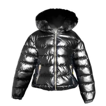 Imagem de Jaqueta Puffer Feminina Facinelli Pelo 620277, Preto, G