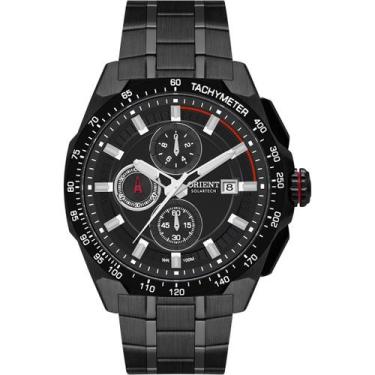 Imagem de Relógio orient masculino solartech preto cronografo mpssc041 g1px