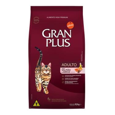 Imagem de Ração Seca GranPlus Menu Salmão & Arroz para Gatos Adultos - Brf