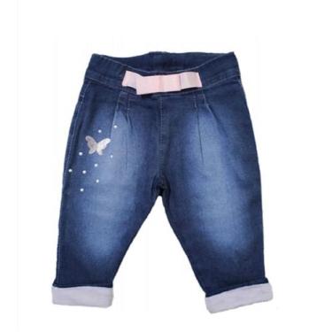 Imagem de Calça Pekas Infantil Menina Kids Ref 20222 Tam P ao GG, G, Jeans
