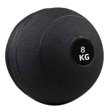 Imagem de Bola Medicine Ball 8kg Acte, UNICO, Preto