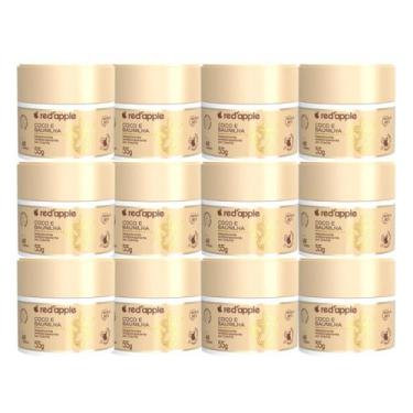 Imagem de Kit 12 Desodorante Em Creme Coco e Baunilha 55G - Red Apple