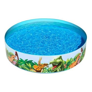 Imagem de Piscina Infantil Dinossauro Circular 946 Litros Verão Calor - Bestway