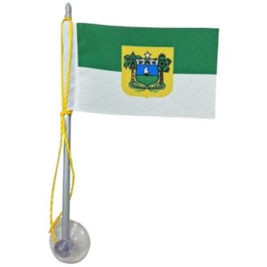 Imagem de Mini Bandeira Da Rio Grande Norte Com Ventosa (5,5cm X 8,5cm) - SP Ban