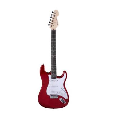 Imagem de Guitarra Michael Stratocaster Standard GM217N Metallic Red