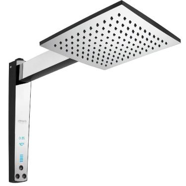 Imagem de Chuveiro Elétrico Acqua Century Digital 7500W Eletrônico Touch Preto e Cromado Lorenzetti 220V