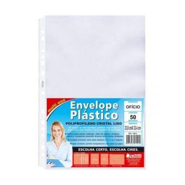 Imagem de Envelope saco plástico ofício 1380 cristal liso com 50 unidades - Chie