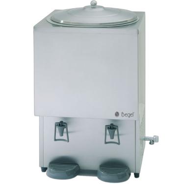 Imagem de Refresqueira Industrial RFI50 com Reservatório de 50L em Inox e Refrigeração por Compressor Silencioso Inox Begel