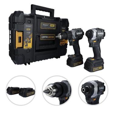 Imagem de Kit Furadeira e Parafusadeira Impacto Brushless Dewalt McLaren 2 Bater