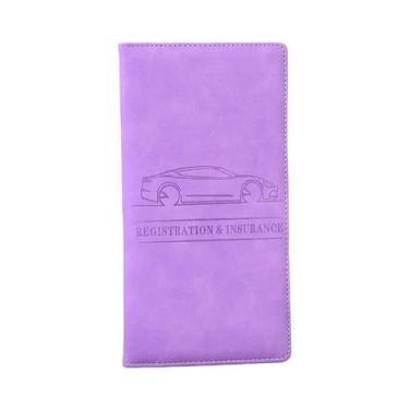 Imagem de Suporte Magnético Para Cartão De Registro E Seguro De Carro, Organizad