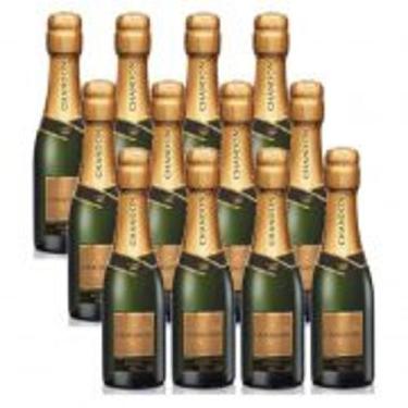 Imagem de Kit 12 Unidades Mini Espumante Chandon Baby Reserve Brut 375ml