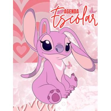 Imagem de Agenda Escolar Infantil 1 Dia Por Folha , 302 Paginas Lilo Stitch Ange