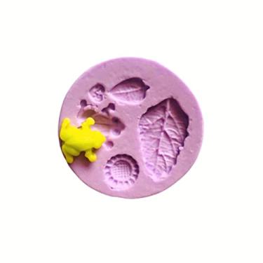 Imagem de Confeitaria dos moldes, F623 MOLDE DE SILICONE MINI RÃ SAPO CONFEITARIA ARTESANATO