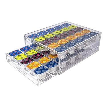 Imagem de Suporte Acrílico Porta Cápsulas BBlend 2 Gavetas para 50 cápsulas