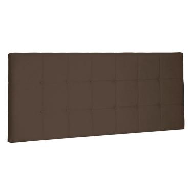 Imagem de Cabeceira Painel Solteiro 0,90m Verona Suede Caramelo