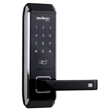 Imagem de Fechadura Digital Intelbras Eletronica FR320 De Embutir Senha/Cartão de acesso Preto
