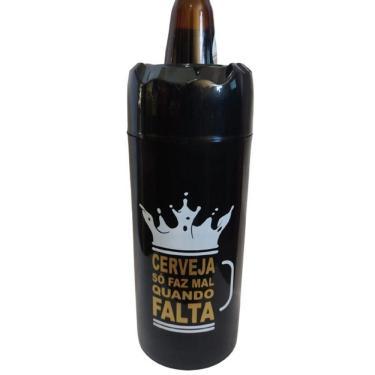 Imagem de Porta Cerveja Litrao 1000Ml -Cerveja Só Faz Mal Quando Falta