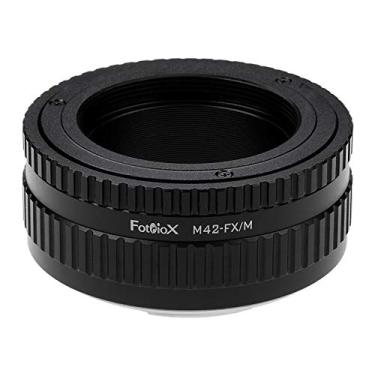 Imagem de Adaptador Macro de montagem de lente Fotodiox compatível com lente SLR de montagem em parafuso M42 em câmeras Fuji X-Mount
