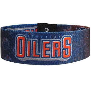 Imagem de Pulseiras elásticas NHL Siskiyou Sports Fan Shop Edmonton Oilers tamanho único