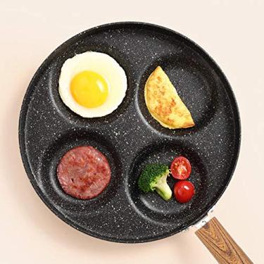 Imagem de Forma para ovos, resistente ao calor de 23,8 cm, antiaderente restaurante para fogão de indução, fogão a gás, cozinha doméstica