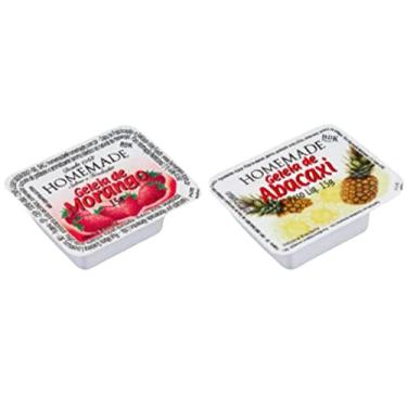 Imagem de Geléia Homemade Morango E Abacaxi Blister 15g Caixa Com 144 Unidades