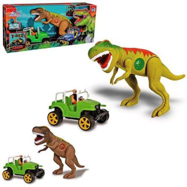 Dinossauro T-Rex Safari Adijomar Brinquedos – Lojas Luiza online