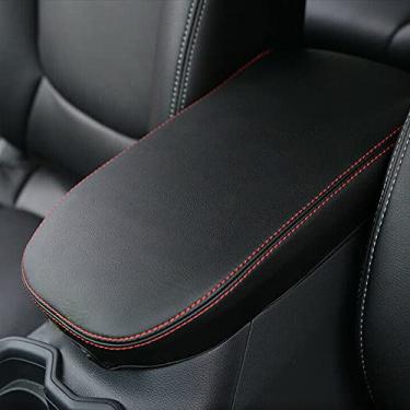 Imagem de INTGET Para Toyota RAV4 Acessórios 2025 2024 2023 2022 2021 2020 2019 e 2021-2024 RAV-4 Prime Capa de console central de couro apoio de braço tampa do console do meio cobertura do descanso de braço