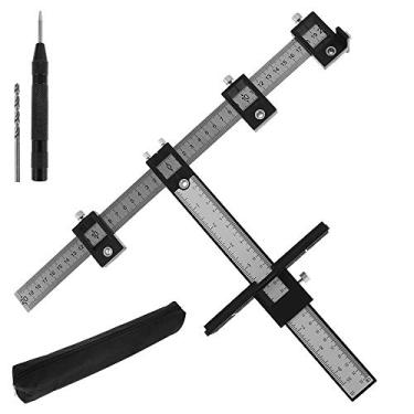 Imagem de AB1 Kit de cavilha de madeira AB1 com localizador de furos e ferramenta de ferramenta para gaveta de madeira AB1 (um)