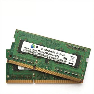 Imagem de Cartão de memória de computador 1GB 1066M Hz DDR3 módulo de memória RAM único para Samsung PC3 acessórios de laptop de terceira geração