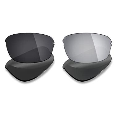Imagem de Mryok 2 pares de lentes polarizadas de substituição para óculos de sol Oakley Half Wire 2.0 – Opções