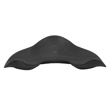 Imagem de Almofada de agachamento com barra, capa protetora para agachamento com halteres TPE, protetor de ombro profissional, equipamento esportivo para barra de 0,8/1,1/3 cm (preto)