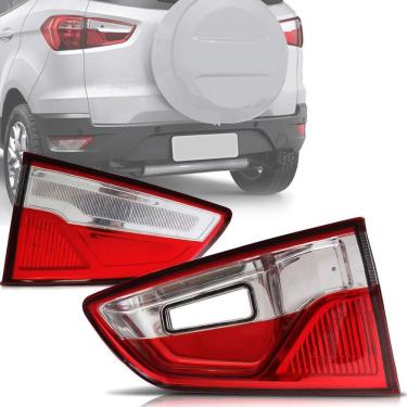 Imagem de Par Lanterna Traseira Ecosport 2013 2014 2015 16 2017 Tampa