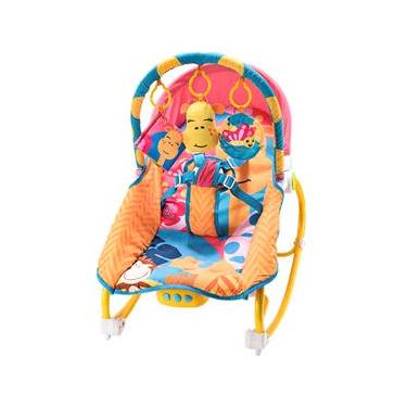 Cadeira de Descanso Multikids Baby BB364 Girafa - Até 20kg - Colorida