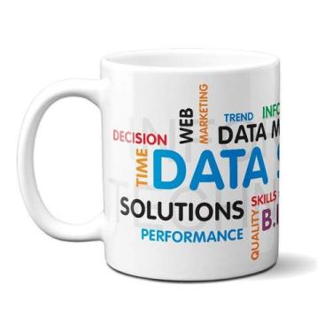 Imagem de Caneca Data Science Presente Criativo Ti Personalizado