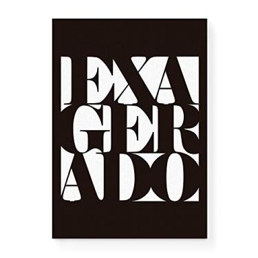 Imagem de Arte Maníacos Quadro Decorativo em Tela Canvas Exagerado - 23x16,25cm