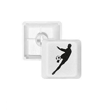 Imagem de Kit de atualização para jogos de teclado mecânico PBT com contorno de futebol futebol esportivo