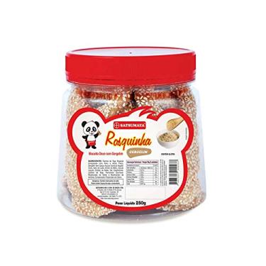 Imagem de Biscoito Rosquinha com Gergelim - Satsumaya Pote 250g