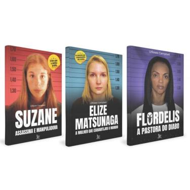 Imagem de Kit Livros: Flordelis + Suzane Von Richthofen + Elize Matsunaga