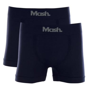 Imagem de Kit 2 Peças Cueca Mash Boxer Sem Costura Microfibra  masculino