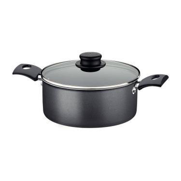 Imagem de Caçarola Turim Alumínio Antiaderente Chumbo 20cm 2,8l Ptc2 - Tramontina 20261620