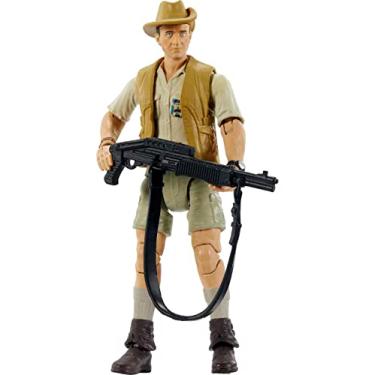 Imagem de Mattel Jurassic World Mattel Jurassic Park Hammond Collection Human Action Figure, Robert Muldoon with Articulation, 3.75-in Tall
