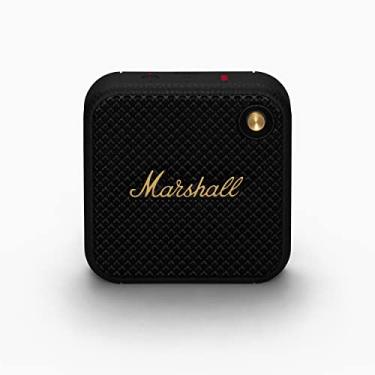 Imagem de Marshall Willen Altifalantes sem fios Bluetooth 15 horas de reprodução IP67 carregamento rápido à prova de água empilhável - preto