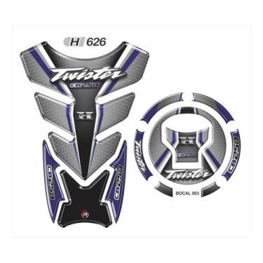 Imagem de Adesivo Resinado Protetor De Tanque E Bocal Twister 2020 - Resitank