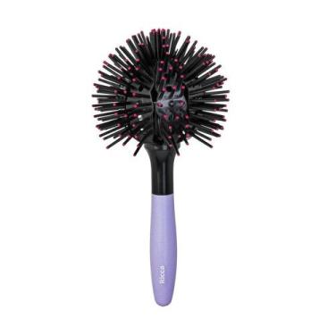 Imagem de Escova Cachos e Ondas 360 Ricca Twist 3d Curls Cabelos Modelados Ball 