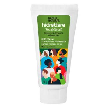 Imagem de Creme Hidratante Mão E Pés 50G Tons Do Brasil Dágua Natural - D'Água N