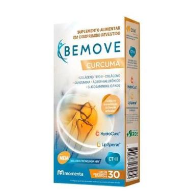 Imagem de Bemove Curcuma 30 comprimidos - MOMENTA, Sem sabor, 30 comprimidos