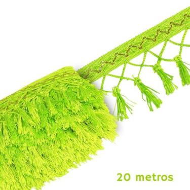 Imagem de Pingente De Seda Tassel - Fita- Verde Neon - Nº: 02 C/20M- Nybc